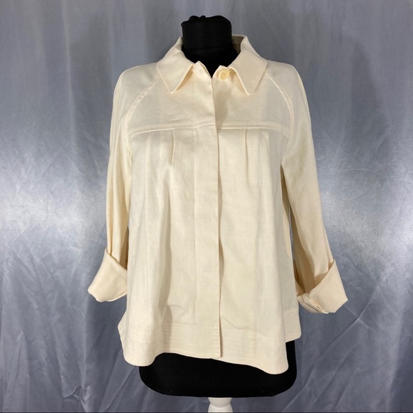Theory Jackets & Blazers - Theory women’s button down pleated jacket